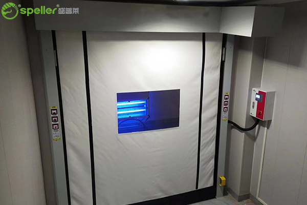 洁净室拉链快速门