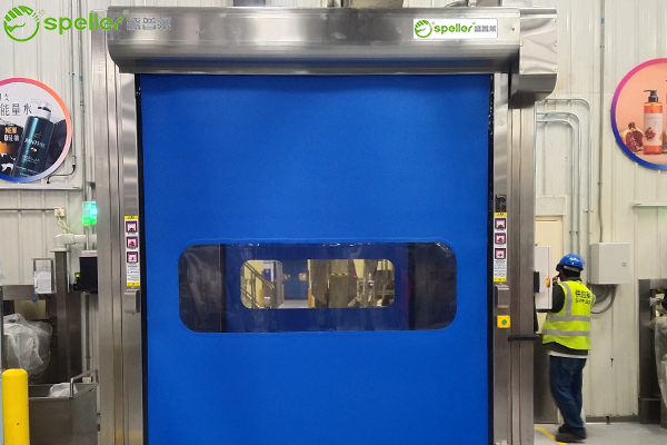 洁净室拉链快速门