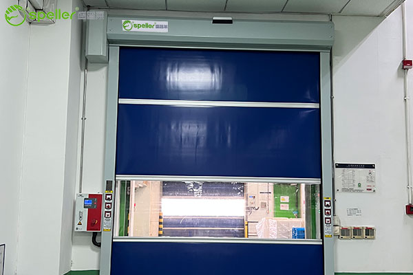 常熟恩斯克轴承有限公司车间安装快速门