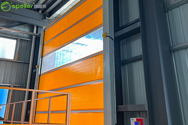 设备倒装快速门 