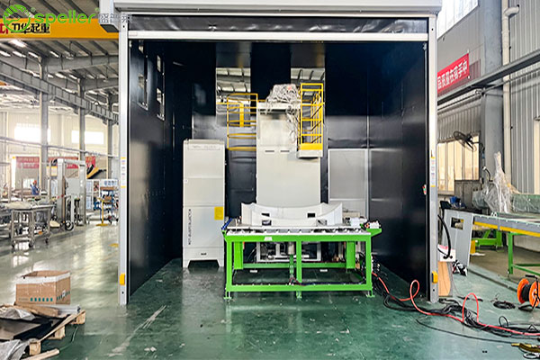 视觉检测设备定制黑色快速卷帘门