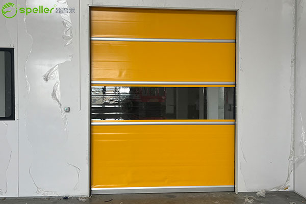 安徽高德韦尔橡胶制品车间装修安装快速门