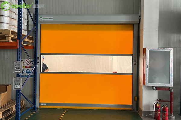 无锡康时坦科技有限公司车间安装快速门