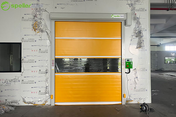 安徽高德韦尔橡胶制品车间装修安装快速门