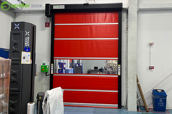 辉科医疗(苏州)有限公司车间安装快速门