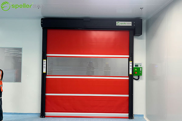 辉科医疗(苏州)有限公司车间安装快速门