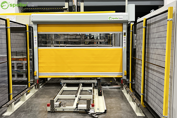 盛普莱设备联动快速卷帘门