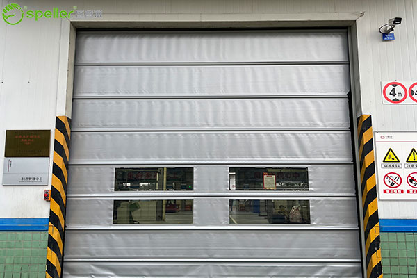 眉山中车制动科技股份有限公司仓库安装抗风堆积门