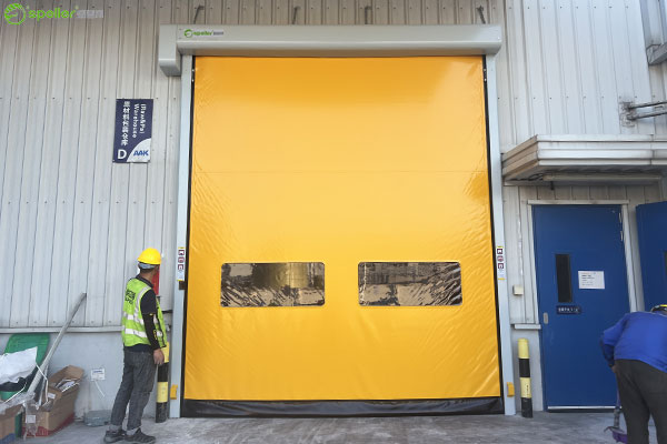 盛普莱拉链快速门